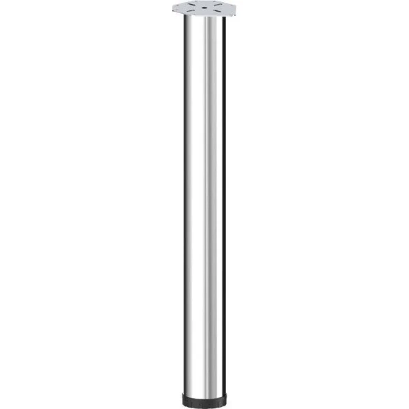 Gürçay Masa Ayağı - 60mm Krom 71cm 4 adet