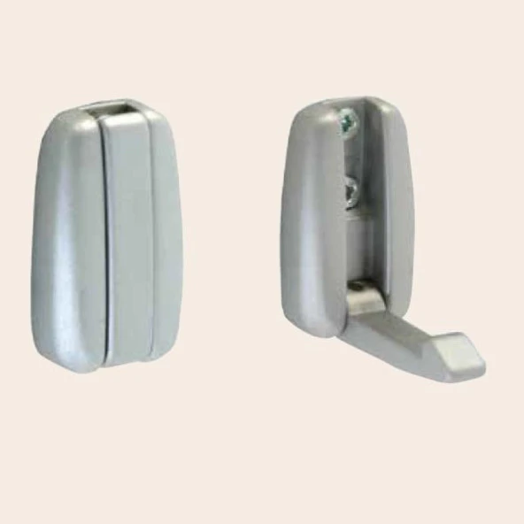 Kapanabilir Elbise Askısı Mat Metalik (2 Adet) - 2