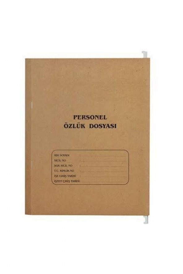 Gülpaş Personel Özlük Dosyası 4 Seperatörlü Askılı Demir Çubuk 21x30 4 Lü