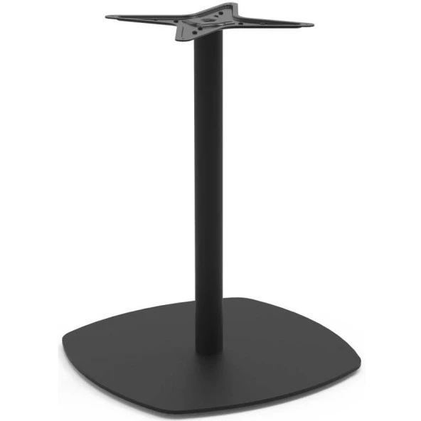 Tablalı Masa Ayağı 11.221 - Taban Çapı 46cm Siyah ürün görseli