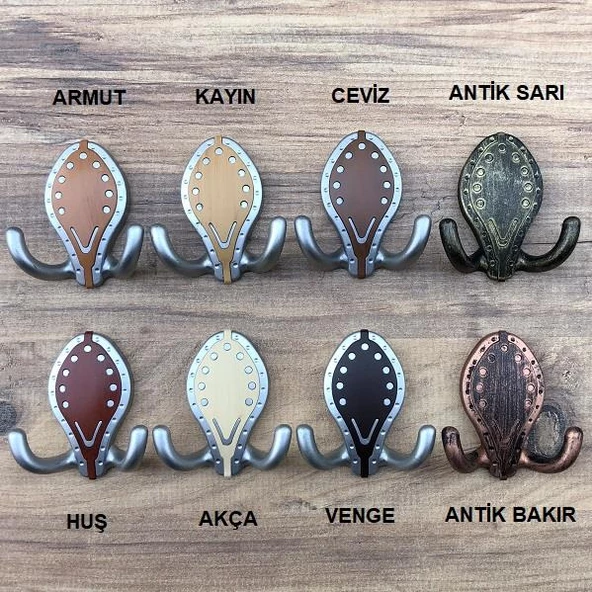 Gürçay Plastik Ahşap Desenli Elbise Askısı DAS