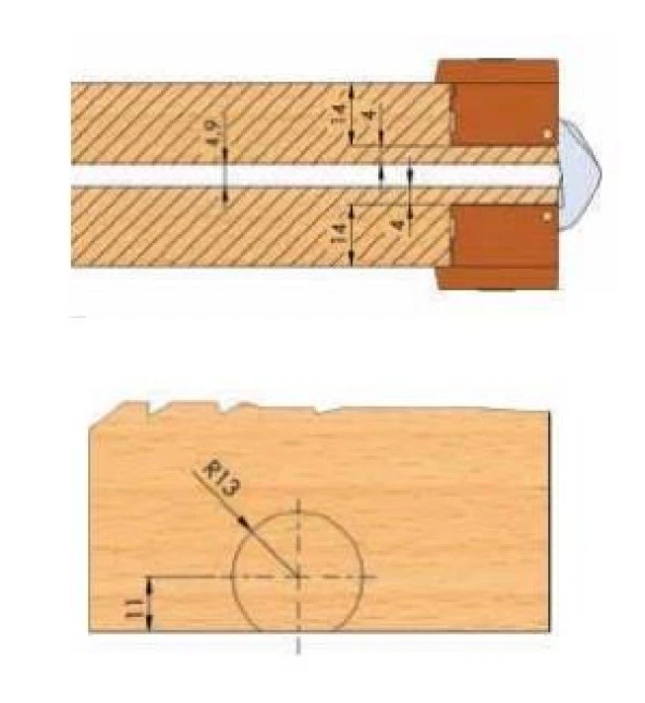Plastik Masa Menteşesi (2 Adet) - 2