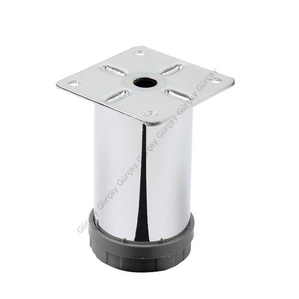 Metal Mobilya Ayağı Krom Çap 42mm - 8cm (4 Adet) ürün görseli