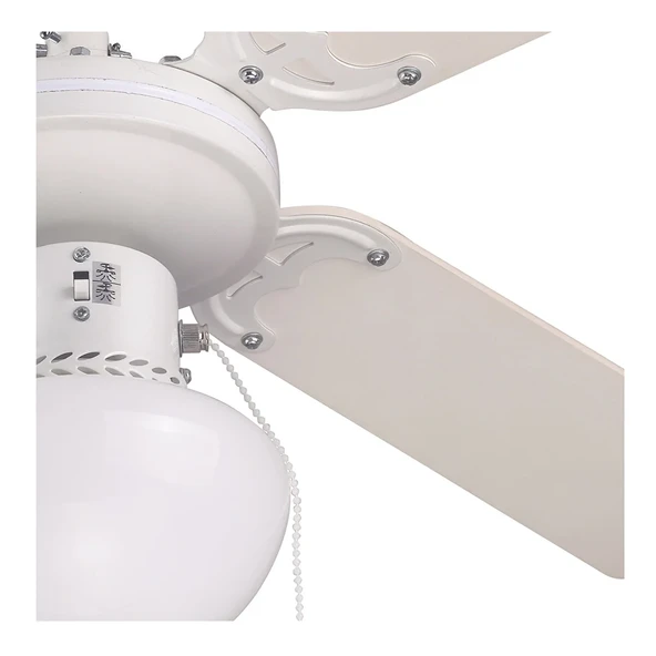 COLOURS EKO TAVAN VANTİLATÖRÜ BEYAZ KANAT 92 CM - 3