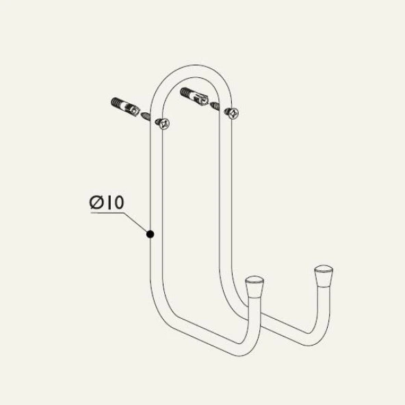 Çok Amaçlı Duvar Askısı 23.137 - 3