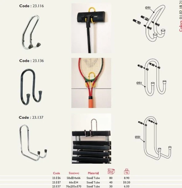 Çok Amaçlı Duvar Askısı 23.137 - 4