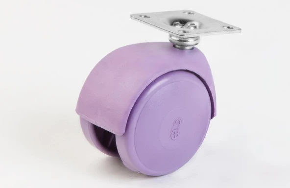 Gürçay Plastik Teker H64mm Lila (4 Adet) ürün görseli