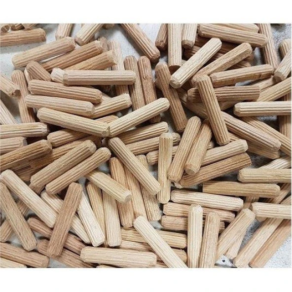 Ahşap Kavela Pimi 6x30 mm  (50 Adet)