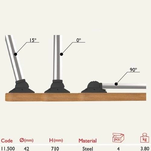 Gürçay Katlanır Masa Ayağı 11.500 (4'lü) - 4