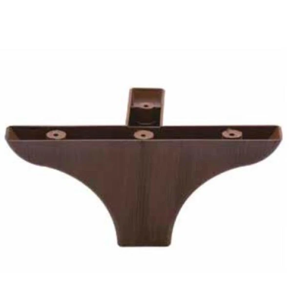 Gürçay Mobilya Ayağı Plastik Bellona Orta Kahverengi 10cm (4 Adet)