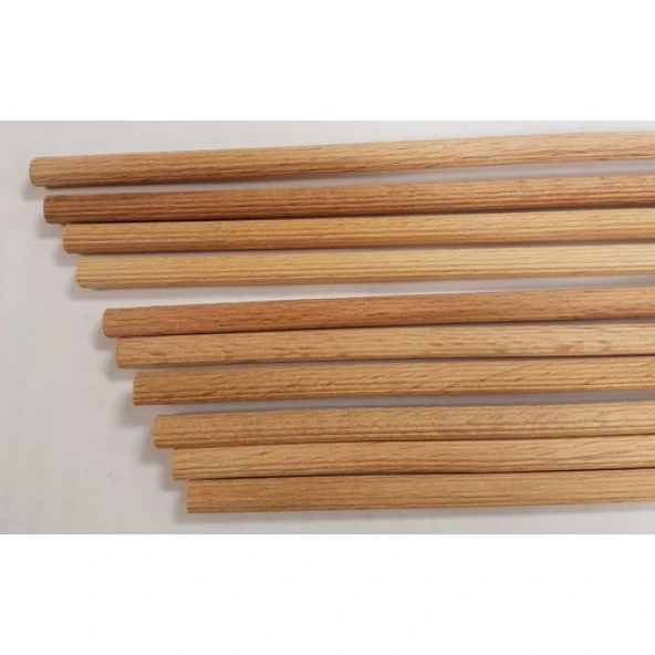 Ahşap Kavela Çubuk 100cm - 6mm (10 Adet) - 3