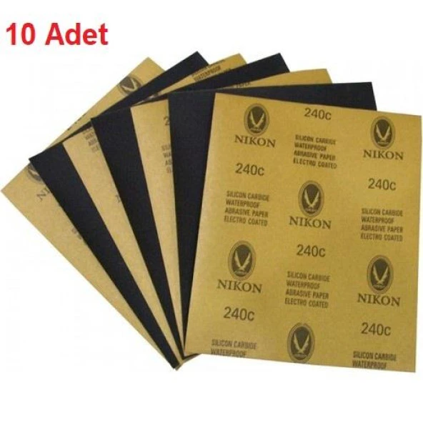 Nikon NS1500 Su Zımparası 1500 Kum 10 Adet