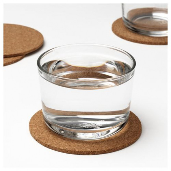 IKEA AVSKILD 4 ADET 10 CM MANTAR BARDAK FİNCAN KUPA ALTLIĞI - 2