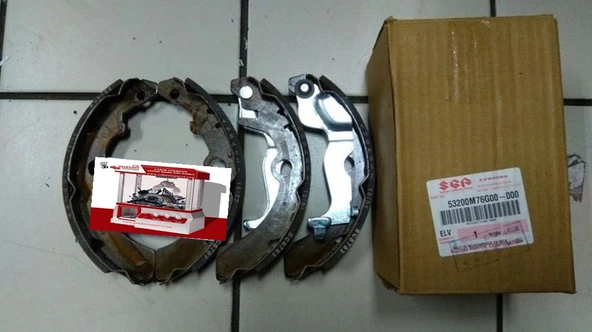 Suzuki Alto 02-06 Arka Fren Balatası Orjinal