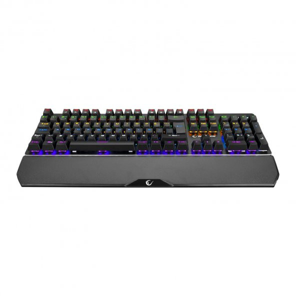 Rampage KB-R81 Rgb Aydınlatmalı Mekanik Mavi Switch Oyuncu Klavyesi + Klavye Mouse Pad - 4