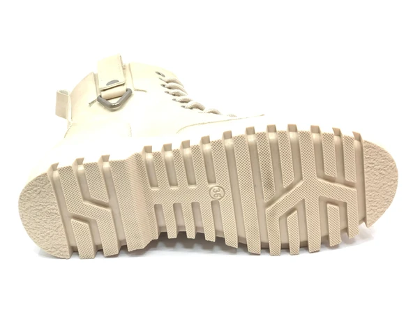 Mehtap Süs Üçgen Toka Detaylı Kaymaz Taban Kadın Postal Bot - Resim 10