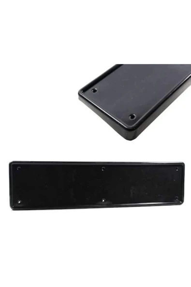 Universal / Hyundai Era Honda Civic ve Diğer Araçlara Uyumlu Plastik Plaka Altlığı - 3
