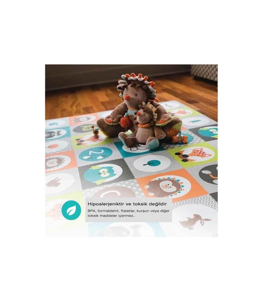Bblüv Mülti Oyun Halısı 140x100 Cm Şehir - 6