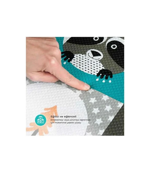 Bblüv Mülti Oyun Halısı 140x100 Cm Şehir - 5