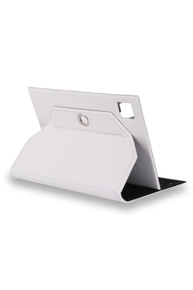 Fluo Play 8 - 8"  Tablet Uyumlu Standlı Tablet Kılıfı + Nano Ekran Koruyucu - Resim 4