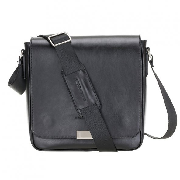 Bouletta Calisto Messenger Deri Çanta RST1 Siyah - 6