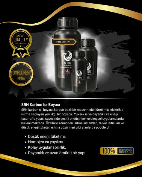 SRN Kızılötesi Karbon Isı Boyası 250 ml - 2