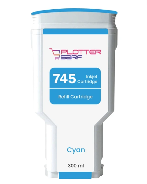 Feyink HP 745 Cyan (C) Orijinal Mürekkep Dolumlu Feyink Kartuş 300 ml Mavi ürün görseli