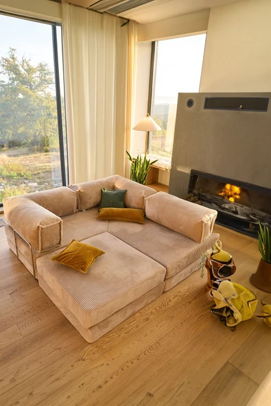 GOOD NİGHT Kanyon Yeni Nesil Çok Amaçlı Köşe Koltuk 1 Ürün 5 Modül - Resim 7