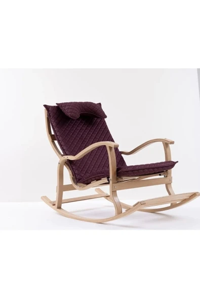 GOOD NİGHT Boyun Destekli Ortho Sallanır Sandalye Kapitone Sünger Minderli - 7