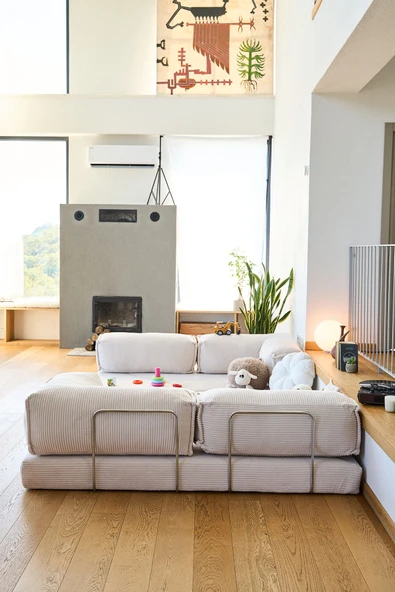 GOOD NİGHT Kanyon Yeni Nesil Çok Amaçlı Köşe Koltuk 1 Ürün 5 Modül - Resim 7