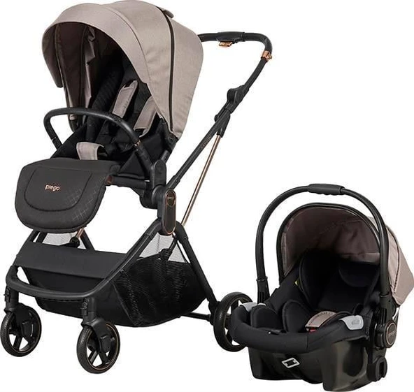 Prego Arteon Travel Sistem Bebek Arabası Bej 2244 - 1