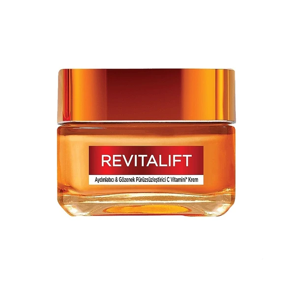 Loreal Paris Revitalift Aydınlatıcı ve Gözenek Pürüzsüzleştirmeye Yardımcı C Vitamini Krem 50ml ürün görseli