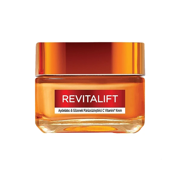 Loreal Paris Revitalift Aydınlatıcı ve Gözenek Pürüzsüzleştirmeye Yardımcı C Vitamini Krem 50ml