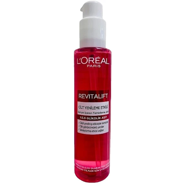 Loreal Paris Revitalift Serum İçeren Temizleme Jeli 150ml ürün görseli