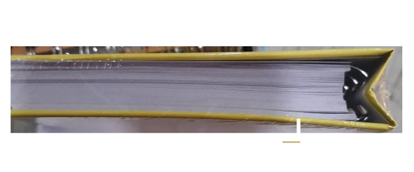 Özkan 2026 Gizli Spiralli Ajanda 12x17  sarı - Resim 2