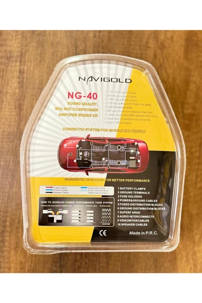Navigold 4Ga Amfi Profosyonel Kablo Seti - 2