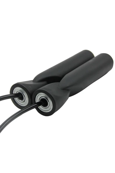 Delta Rulmanlı Uzunluğu Ayarlanabilir Siyah Atlama İpi REA870 - 2