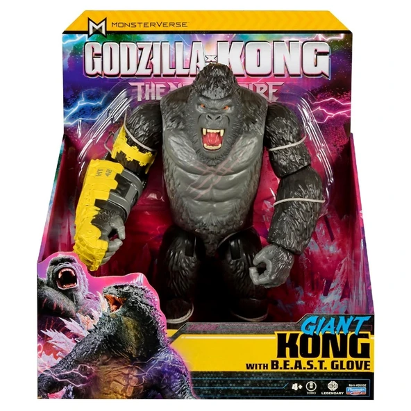 Godzilla X Kong Dev Aksiyon Figür 28 Cm Kong Wiht B.E.A.S.T. Glove - 2