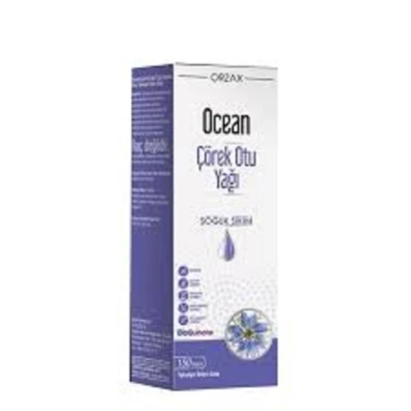 Ocean Çörek Otu Yağı Soğuk Sıkım 150 ml