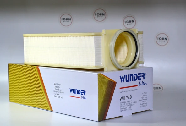 ICON GROUP - Mercedes C-Klasse - E-Klasse Couple - GLK (X204) 10> Hava Filtresi - WH 740 - Resim 8