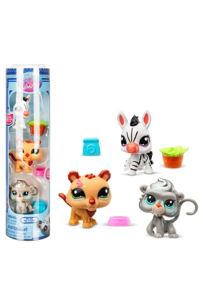 Littlest Pet Shop 3'lü Minişler S2 ile Hayvanat Bahçesi Macerası!