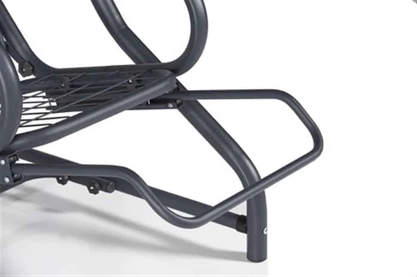 Erinöz Camellia Tek  Kişilik Yatarlı Bahçe Salıncağı İskeleti - Mindersiz - Resim 2