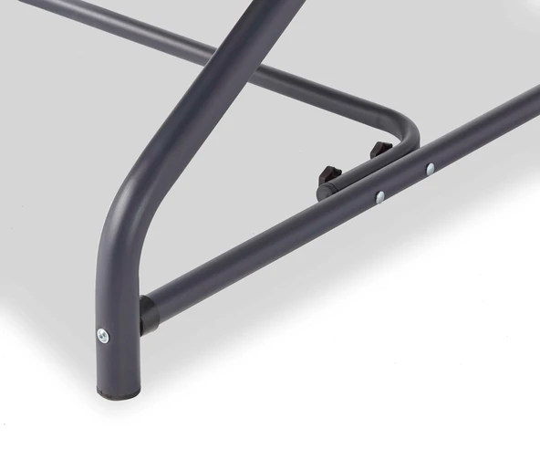 Erinöz Camellia Tek  Kişilik Yatarlı Bahçe Salıncağı İskeleti - Mindersiz - Resim 3