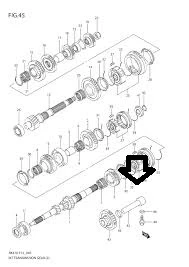 MİL,T/M GERİ VİTES DİŞLİSİ - Resim 4