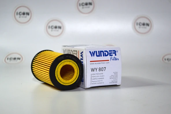 ICON GROUP - Renault Clio - Clio II - Campus - Kango Yağ Filtresi - WY 807 ürün görseli 1