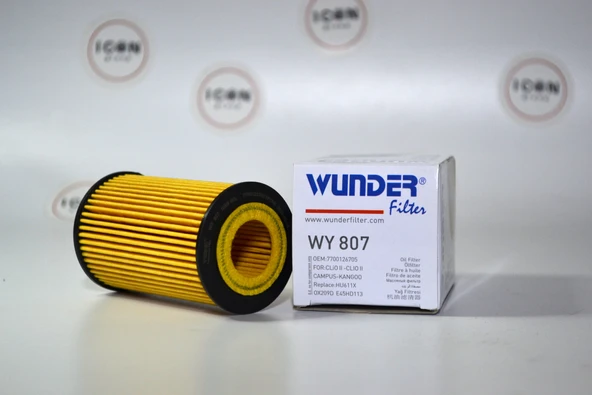 ICON GROUP - Renault Clio - Clio II - Campus - Kango Yağ Filtresi - WY 807 - Resim 7