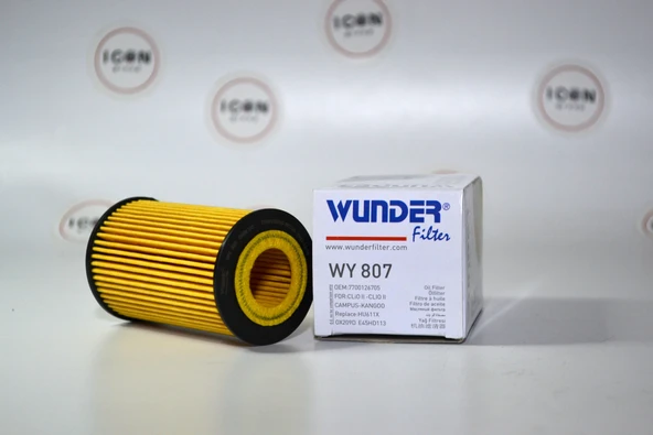 ICON GROUP - Renault Clio - Clio II - Campus - Kango Yağ Filtresi - WY 807 - Resim 5