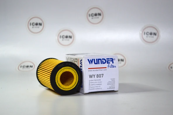 ICON GROUP - Renault Clio - Clio II - Campus - Kango Yağ Filtresi - WY 807 - Resim 2