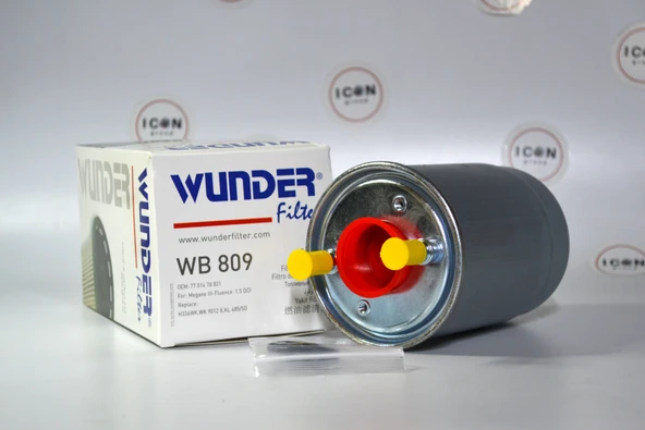 ICON GROUP - Renault Megane III - Fluence 1.6 DCi Yakıt Filtresi - WB 809 - Resim 2