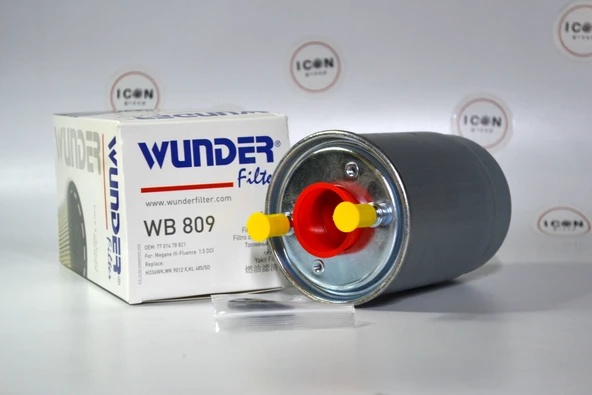 ICON GROUP - Renault Megane III - Fluence 1.6 DCi Yakıt Filtresi - WB 809 - Resim 3